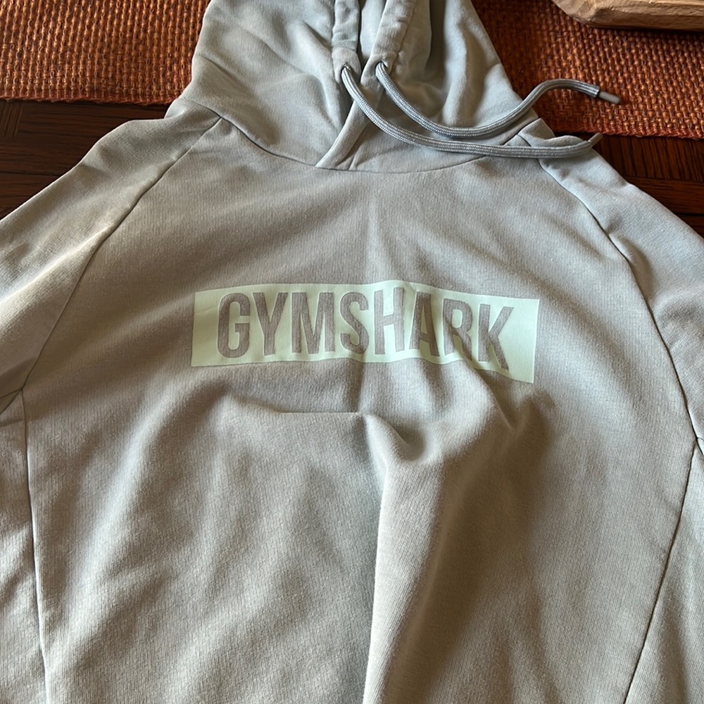 Teal Gymshark Hoodie Sz Medium